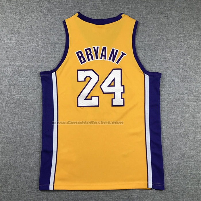 Maglia Bambino Los Angeles Lakers Kobe Bryant #24 Mitchell & Ness 2008-09 Giallo